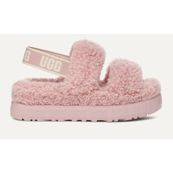 UGG Shoes - UGG Women's Oh Fluffita Sandals Rose Grey
